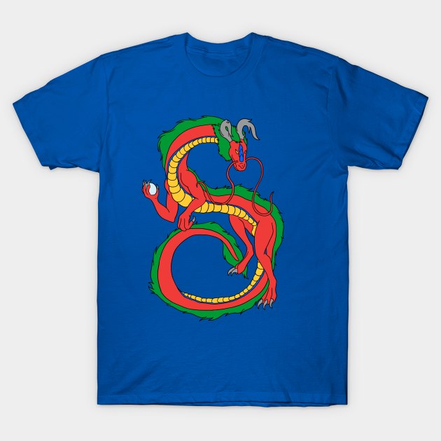 Eastern Dragon T-Shirt by Adastumae